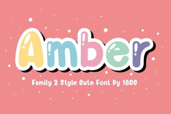 Amber: A Handwritten Display Font for Engaging Editorial Design