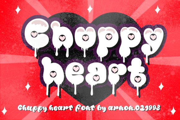 Chuppy Heart: A Playful Display Typeface for Editorial Projects