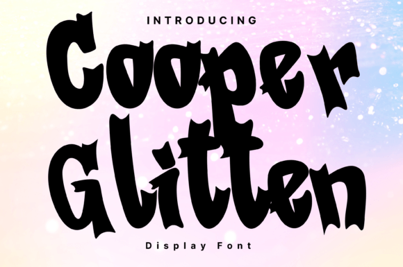 Cooper Glitten: A Whimsical Handwritten Display Font for Modern Branding