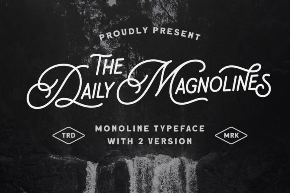 Daily Magnolines: A Modern Typeface for Business Branding