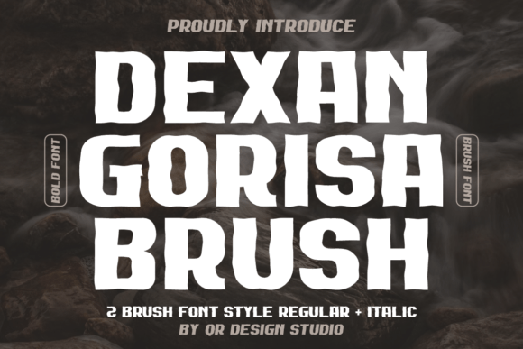Dexan Gorisa Brush: The Bold Display Font for Scroll-Stopping Campaigns