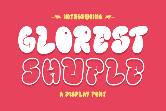 Glorest Shufle: The Premium Display Font for Youthful Brand Campaigns