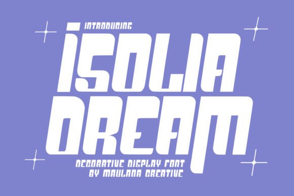 Isolia Dream: The Bold Blackletter Typeface for High-Impact Marketing