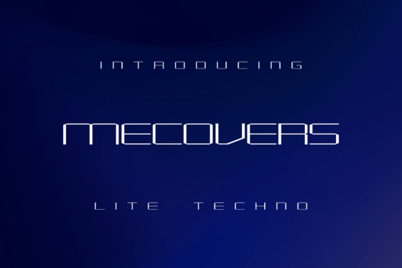 Macovers: A Modern Display Font for Editorial and Tech Branding