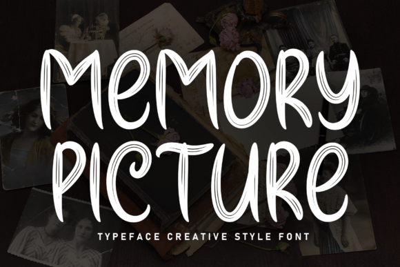 Memory Picture: The Sweet Handwritten Display Font for Your Crafts