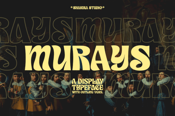 Murays: The Retro Display Serif Font for Authentic Branding