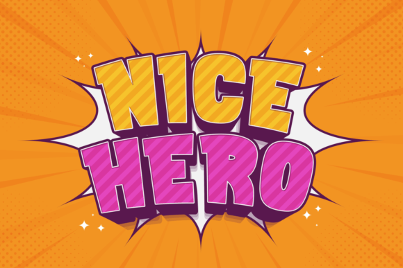 Nice Hero: The Bold Typeface for Memorable Branding