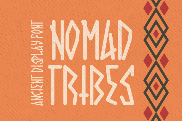 Nomad Tribes: The Bold Display Font for Handmade Branding