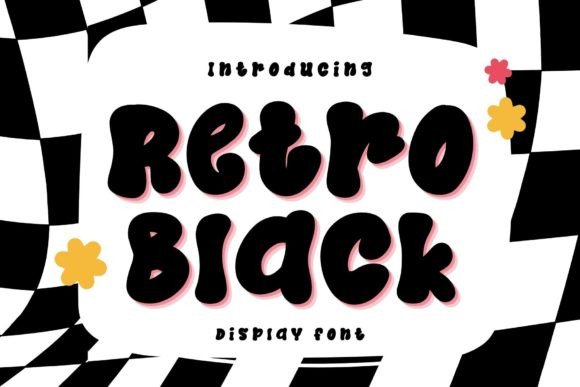 Retro Black: The Premium Display Font for Bold Brand Identity