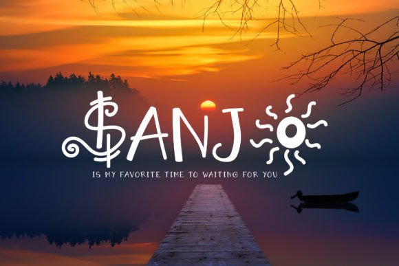 Sanjo: The Handwritten Display Font for Authentic Branding