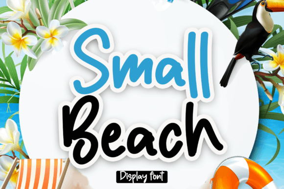 Small Beach: The Ultimate Display Font for Creative Projects