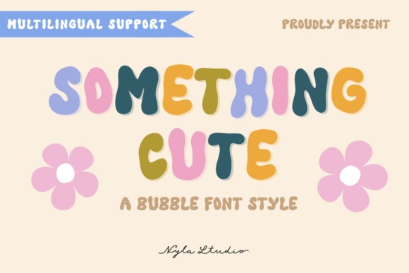Something Cute: A Playful Display Font for Branding Projects