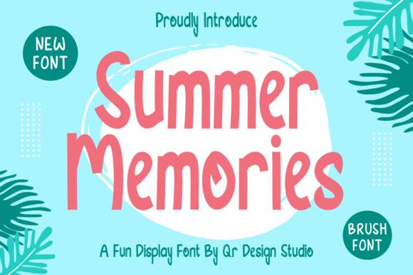 Summer Memories: The Bold Display Font for Authentic Branding