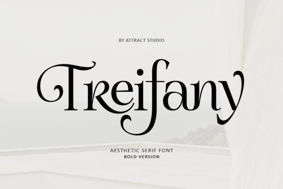 Treifany: The Elegant Serif Font for Handmade Creators
