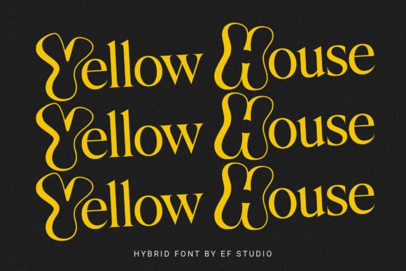 Yellow House: The Hybrid Typeface for Modern Branding
